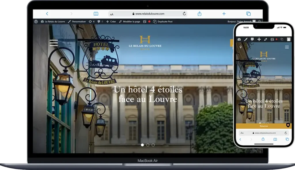 Agence de communication - Création de site web