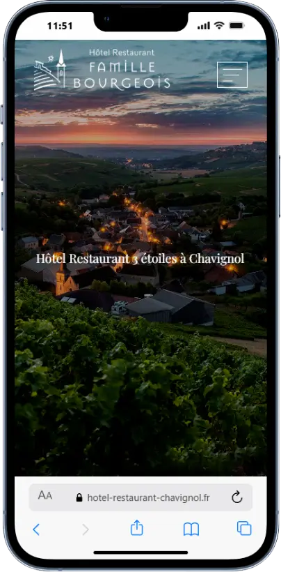 Site Web Coach Hotels - Hotel restaurant famille bourgeois