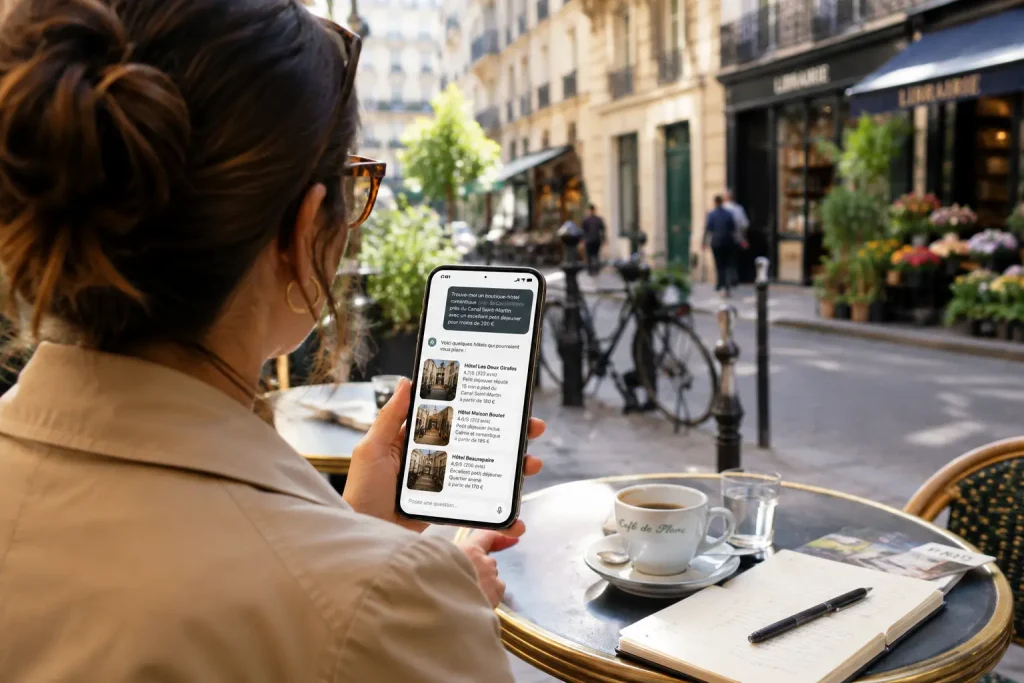 recherche Hotel par IA